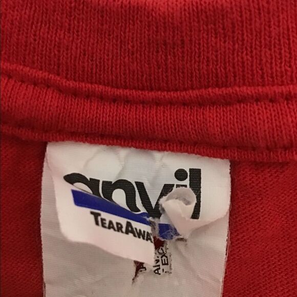 Anvil Heinz “I PUT KETCHUP ON MY KETCHUP “ Red Short Sleeve T-Shirt Size Medium - Picture 5 of 5